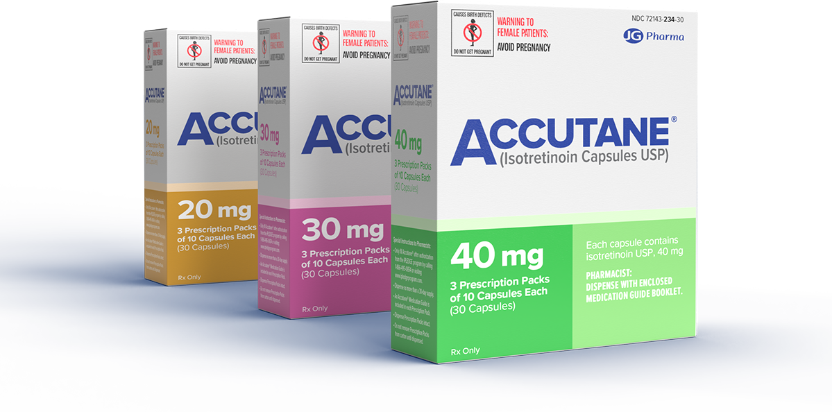 ACCUTANE (Isotretinoin Capsules USP) | 20 mg | 30 mg | 40 mg